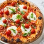 Ricotta and Cherry Tomato Pizza Recipe