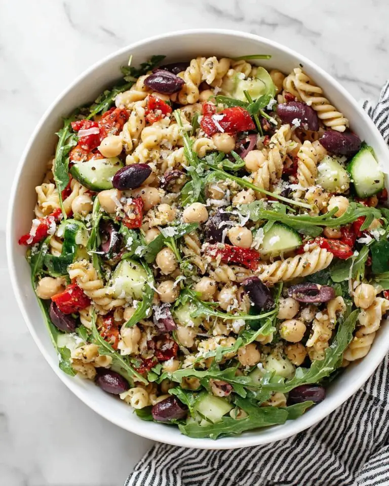 Arugula Pasta Salad Recipe