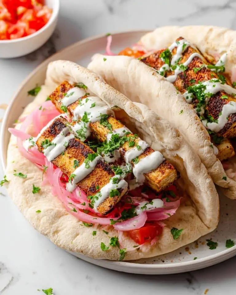 Tofu Shawarma Wraps Recipe