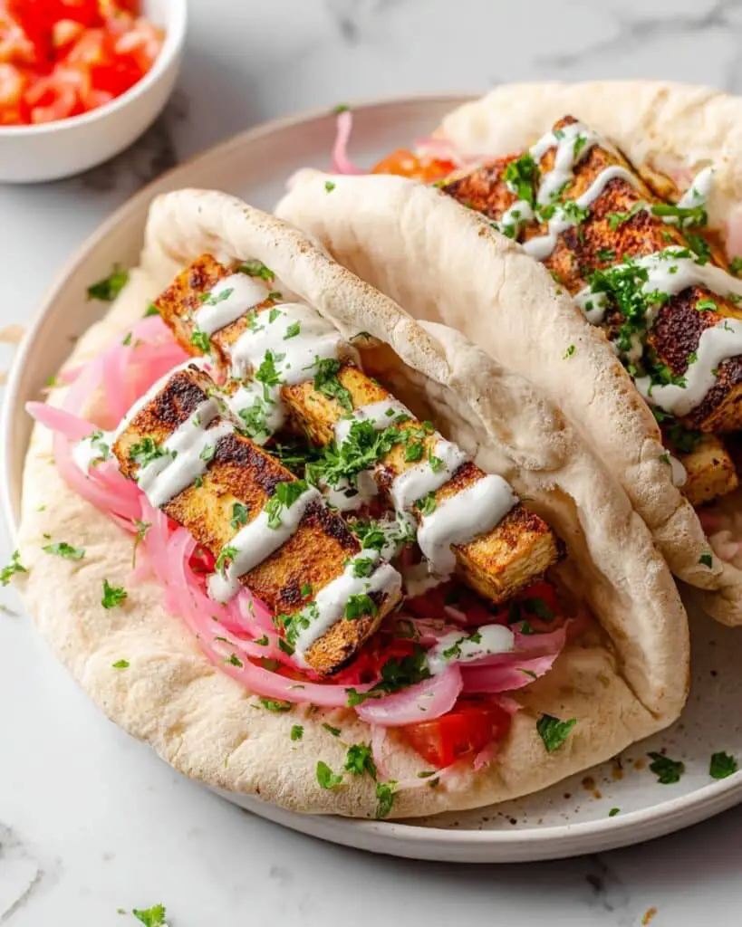 Tofu Shawarma Wraps Recipe