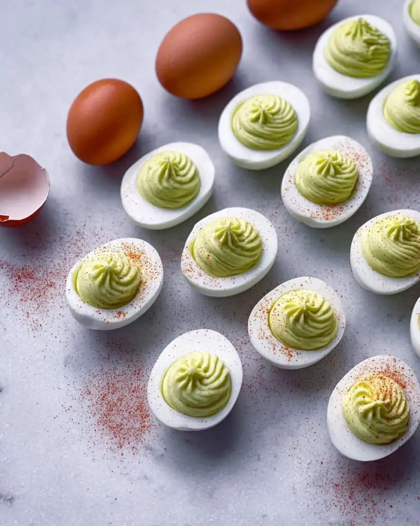 Avocado Deviled Eggs Recipe