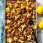 Greek Cauliflower Bowl with Chickpeas and Quinoa Recipe