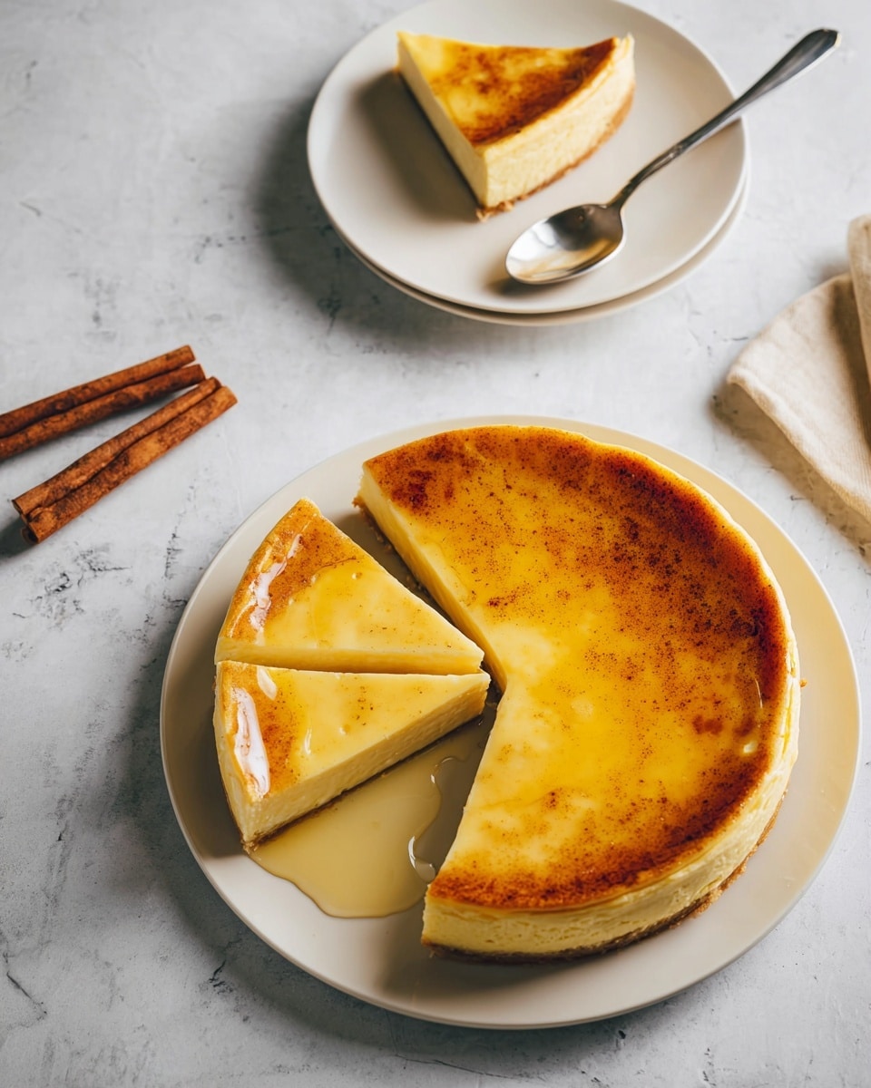 Melopita – Crustless Greek Honey & Cheese Pie Recipe