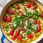 Garlic Parmesan White Beans Recipe