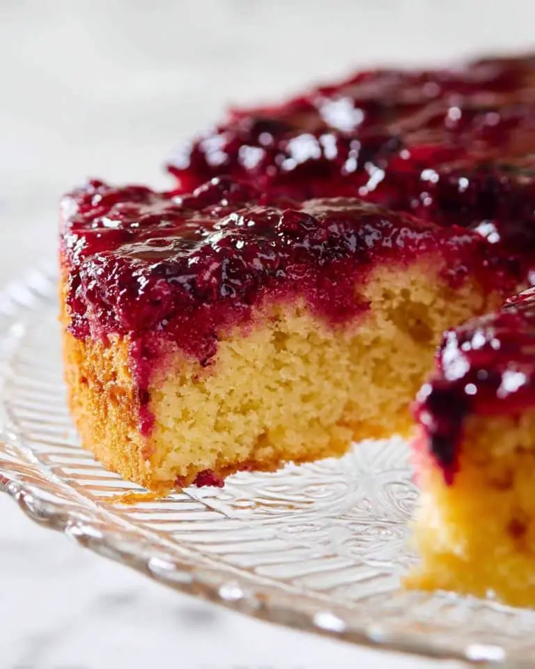 Cranberry Upside Down Cake Recipe