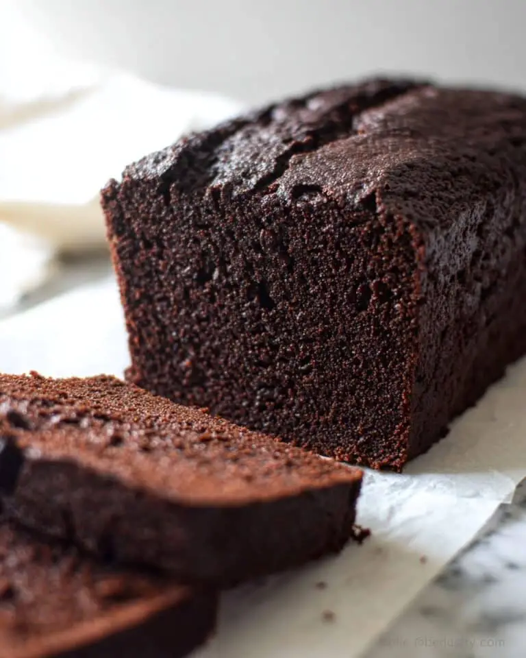 Chocolate Loaf Cake Recipe