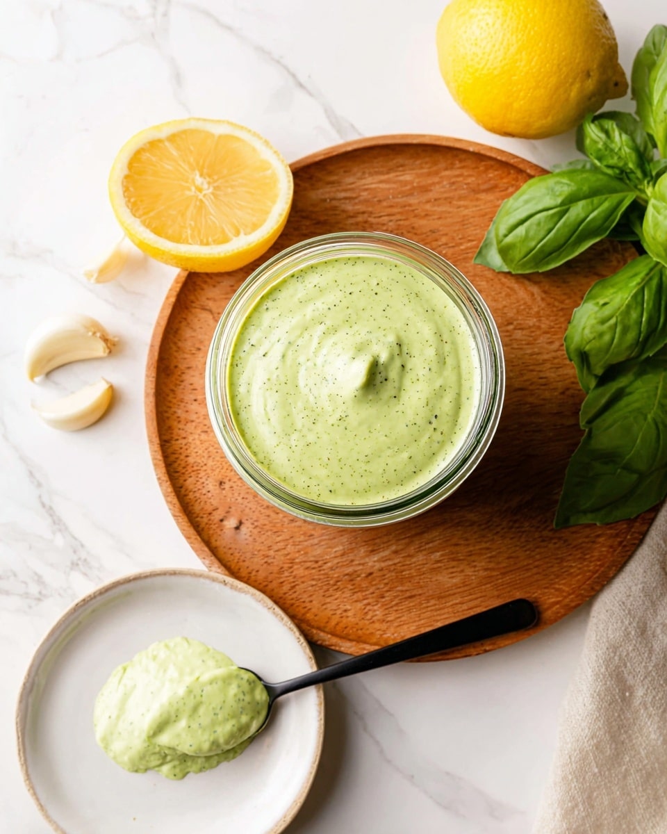 Lemon Basil Aioli Recipe