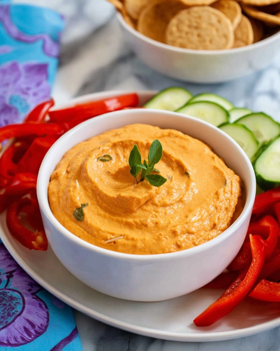 Creamy Sun-Dried Tomato White Bean Dip Recipe