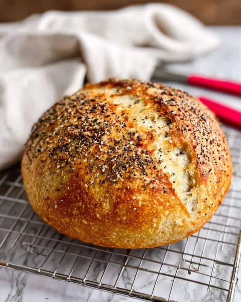 Everything Bagel No-Knead Bread Recipe