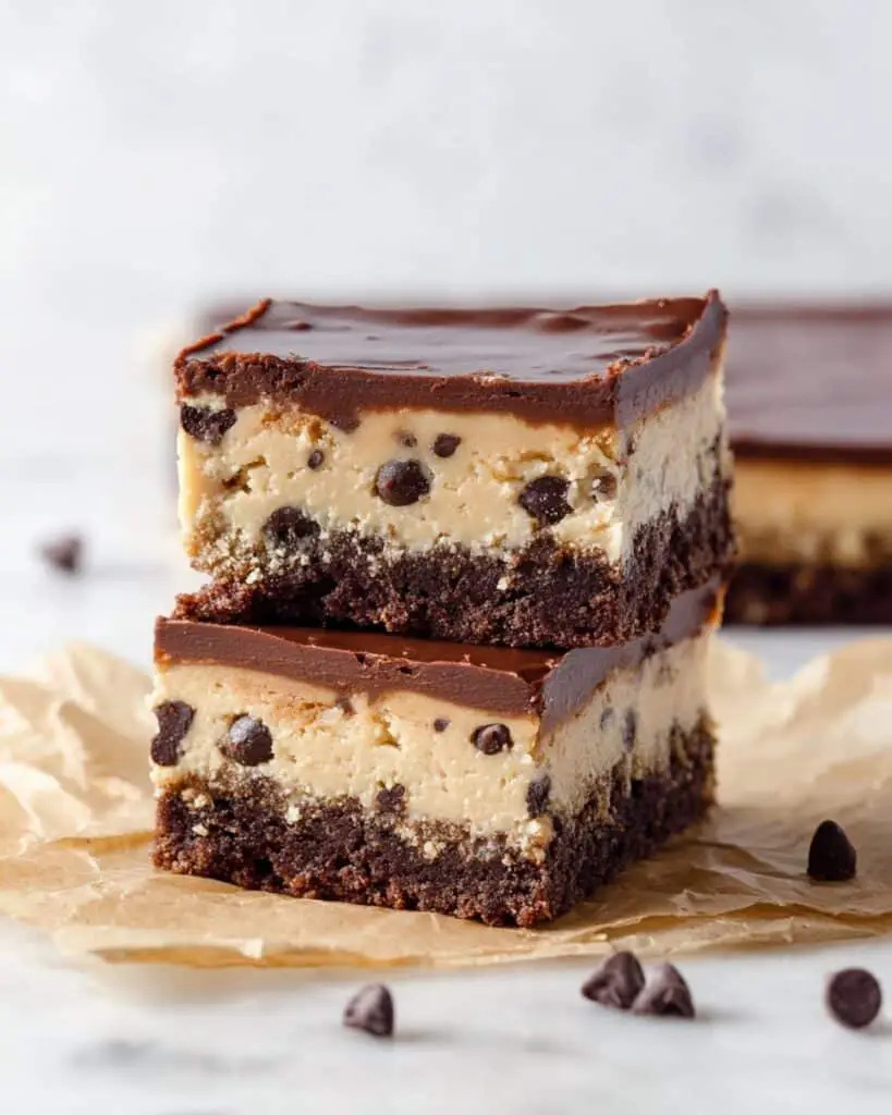 Cookie Dough Brownies Recipe