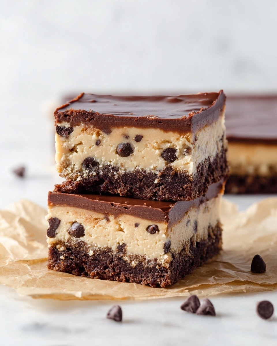 Cookie Dough Brownies Recipe