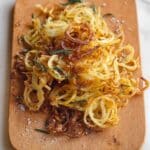 Crispy Spiralized Potatoes Recipe