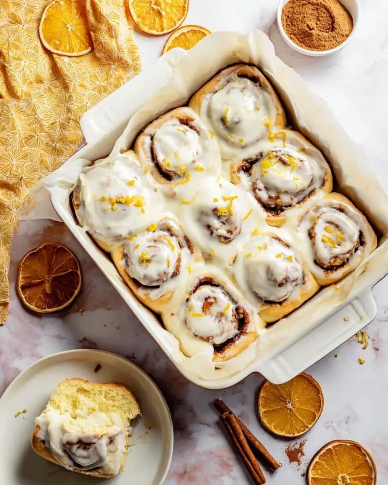 Orange Cinnamon Rolls Recipe
