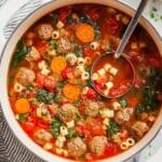 Vegetable Meatball Soup Recipe