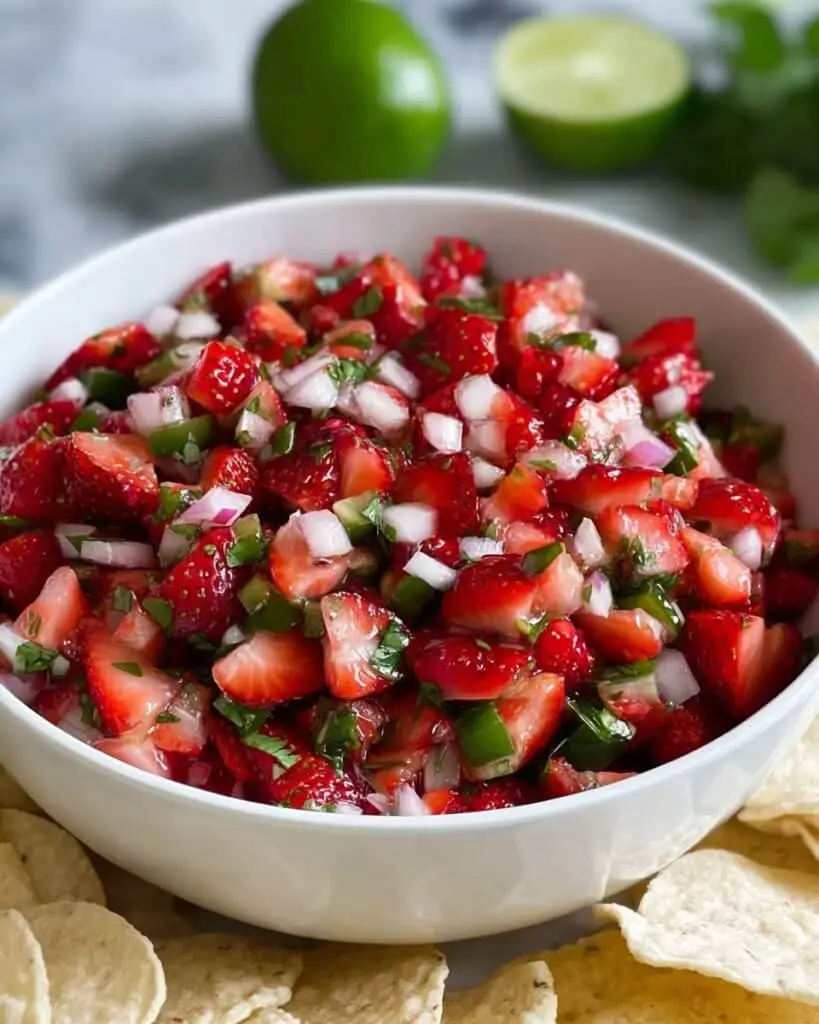 Fresh Strawberry Salsa Recipe