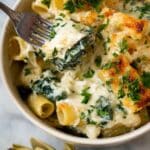 Spinach Artichoke Chicken Pasta Casserole Recipe