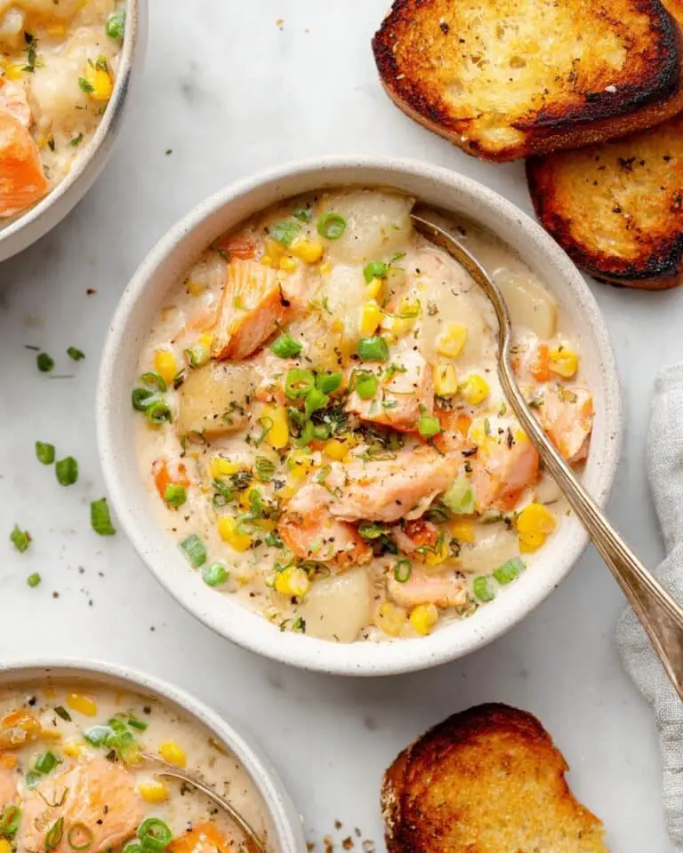 Smoked Salmon Corn Chowder Recipe