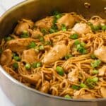 Rice Noodles with Peanut Sauce and Chicken Recipe