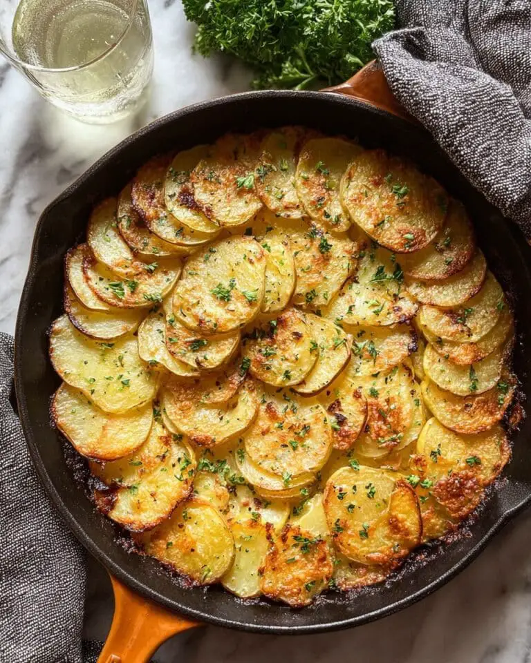 Easy Vegan Lentil Hotpot with Crispy Potato Topping Recipe