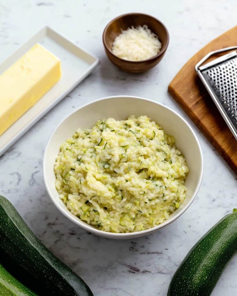 Cheesy Zucchini Rice Recipe
