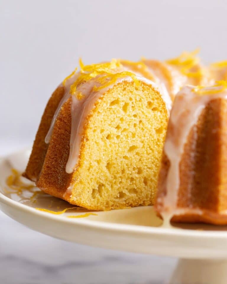 Super Moist Lemon Bundt Cake Recipe