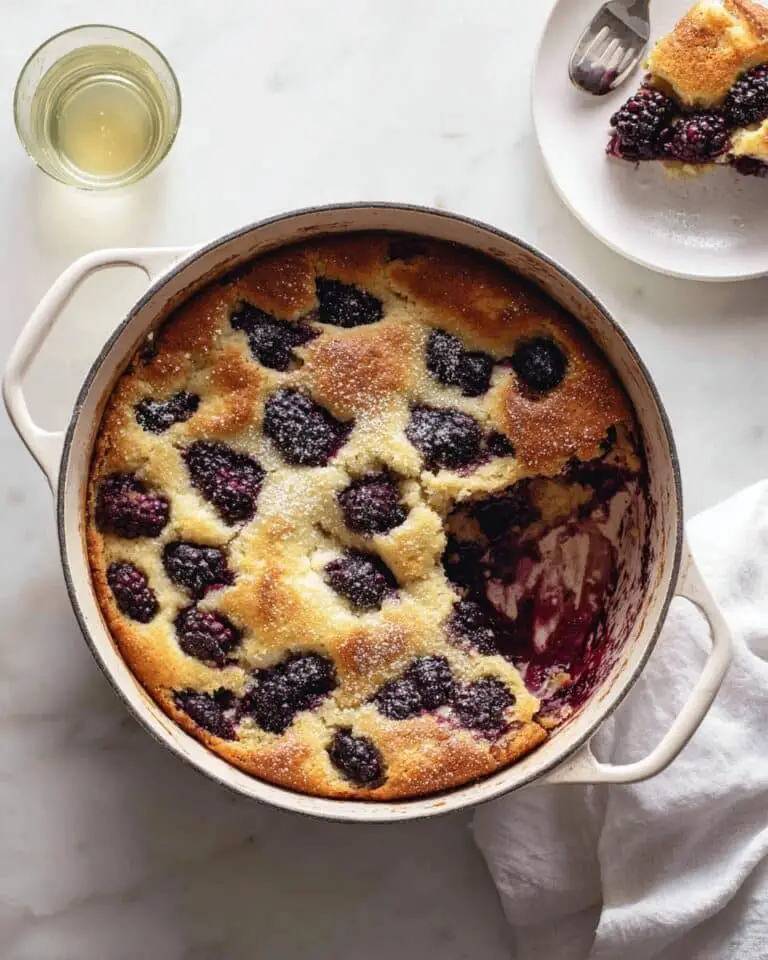 Blackberry Skillet Pancake Recipe