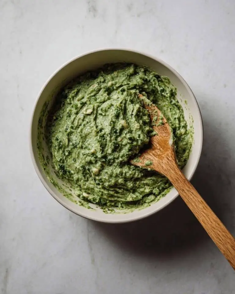 Homemade Sage Pesto with Walnuts & Parmesan Recipe