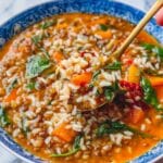 Mediterranean Lentil and Orzo (30-Minute One-Pot Dinner) Recipe