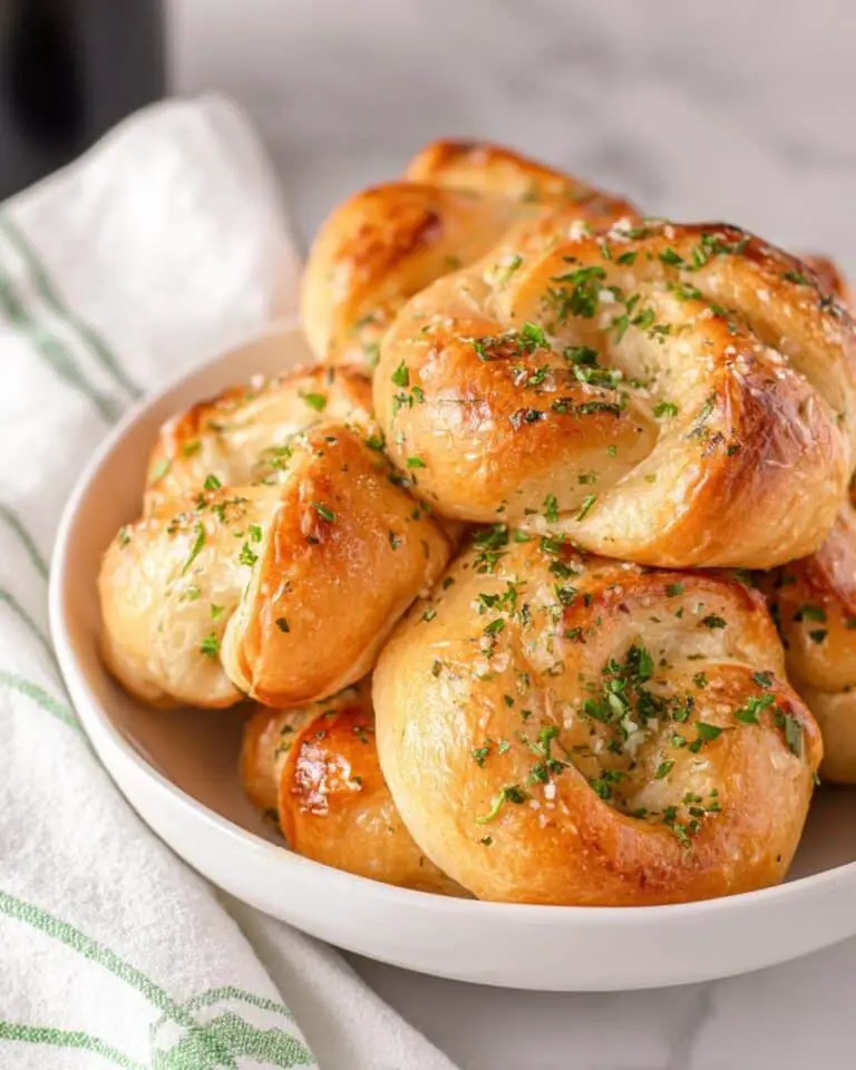Air Fryer Garlic Knots Recipe