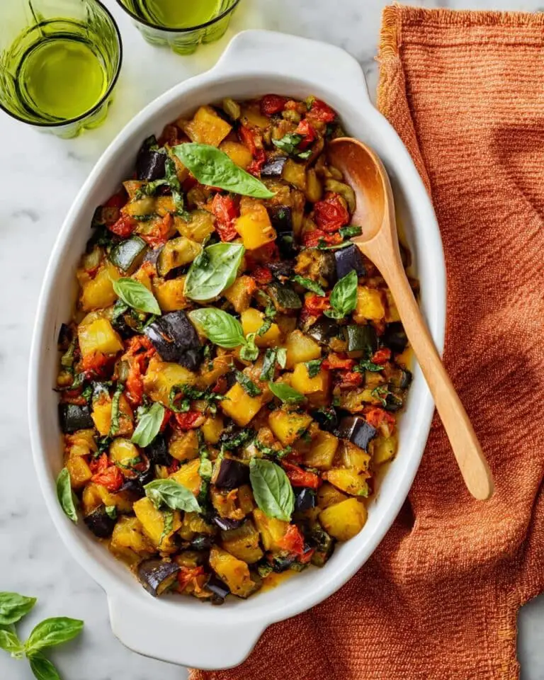 Classic French Ratatouille with Summer Vegetables Recipe