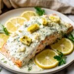 Artichoke and Spinach Roasted Salmon Recipe