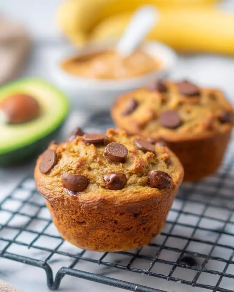 Avocado Banana Muffins Recipe