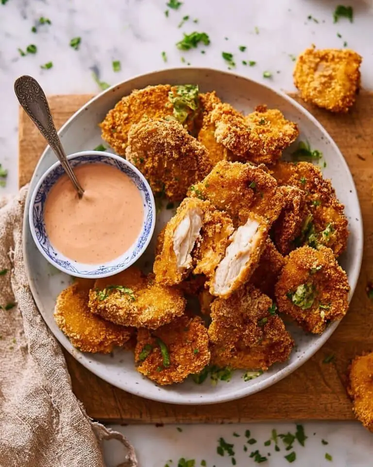 Air Fried Oyster Mushrooms (Vegan Chicken Nuggets) Recipe