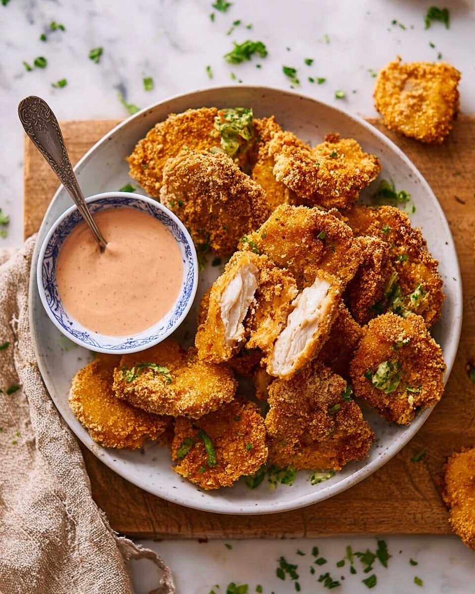 Air Fried Oyster Mushrooms (Vegan Chicken Nuggets) Recipe