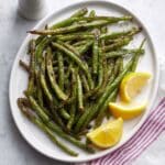 Crispy Air Fryer Green Beans with Lemon Recipe