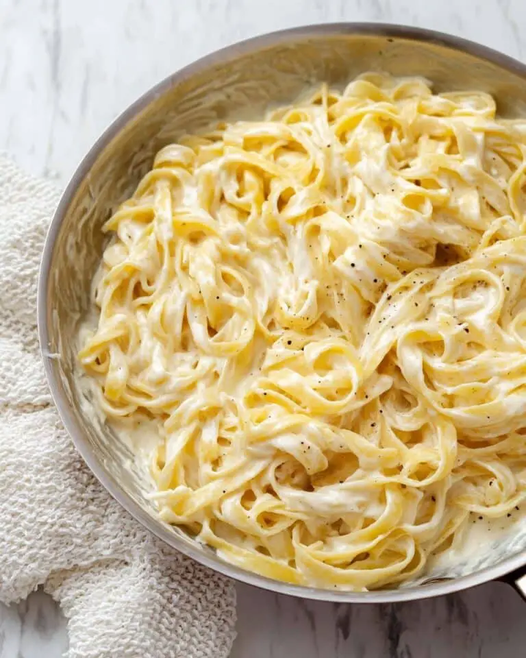 Cottage Cheese Fettuccine Alfredo Recipe