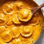 20 Minute Creamy Pumpkin Ravioli Recipe