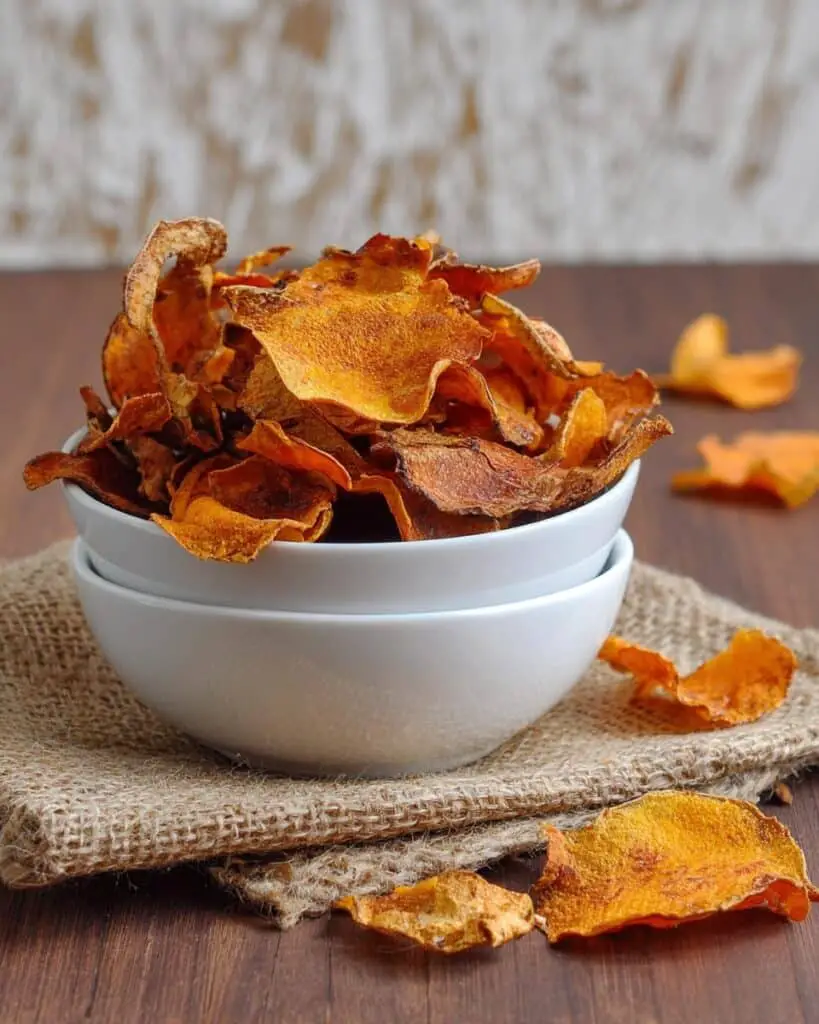 Baked Sweet Potato Chips Recipe