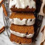 Healthy Pumpkin Bread with Maple Glaze Recipe