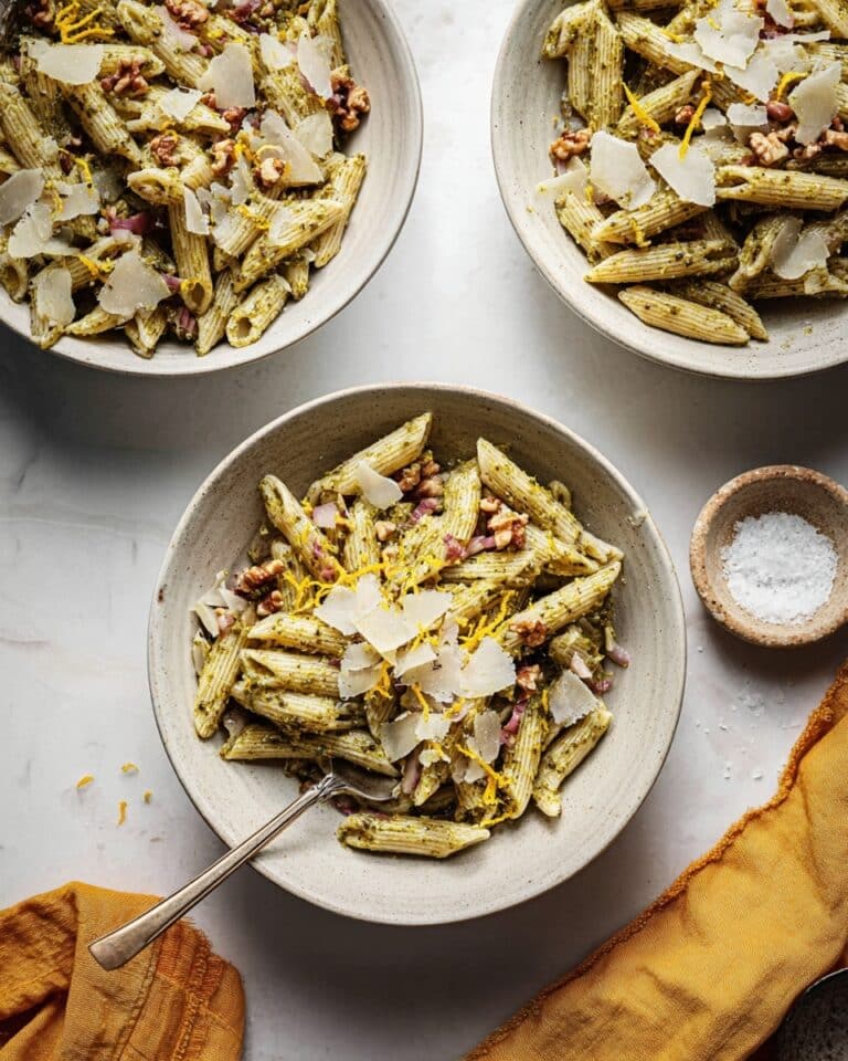Homemade Sage Pesto with Walnuts & Parmesan Recipe