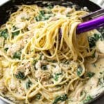 Lemon Spinach Chicken Pasta Recipe