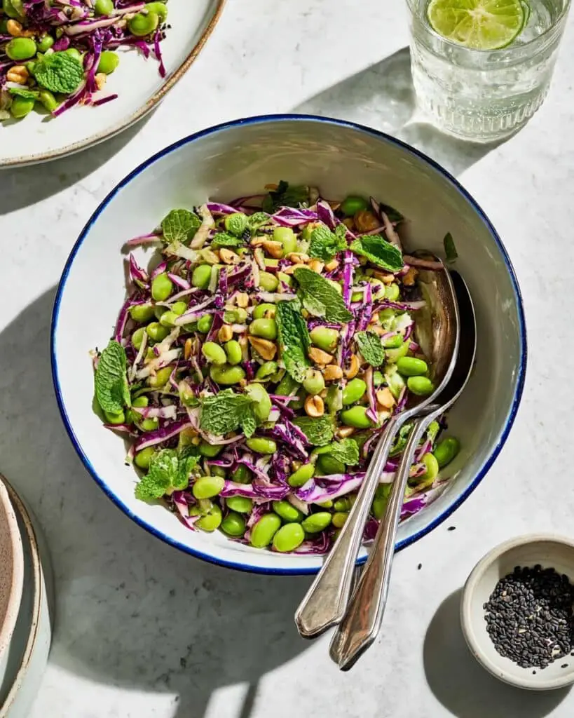 Edamame Salad with Sesame Dressing Recipe