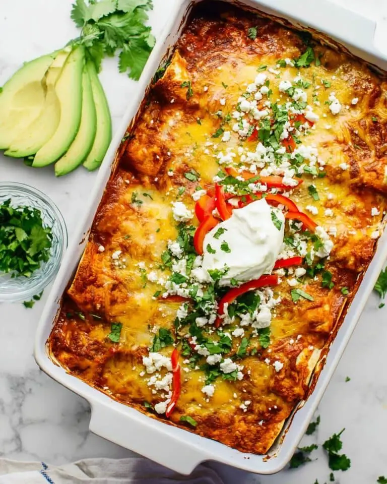 Creamy Mushroom Enchiladas Recipe
