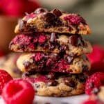 Chocolate Chip Raspberry Cookies Recipe