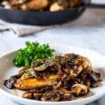 Honey Balsamic Chicken with Mushrooms Recipe