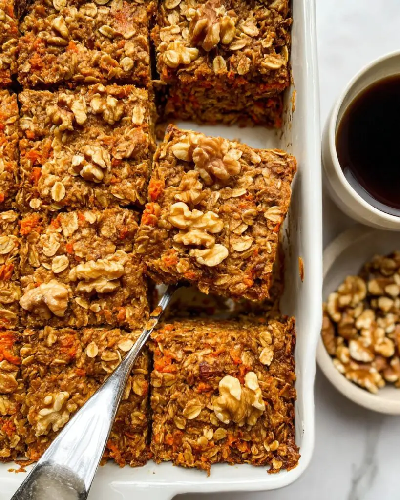 Carrot Cake Baked Oatmeal Recipe