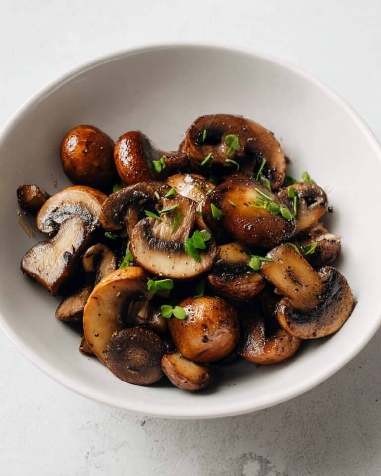 Quick Air Fryer Mushrooms (Vegan) Recipe