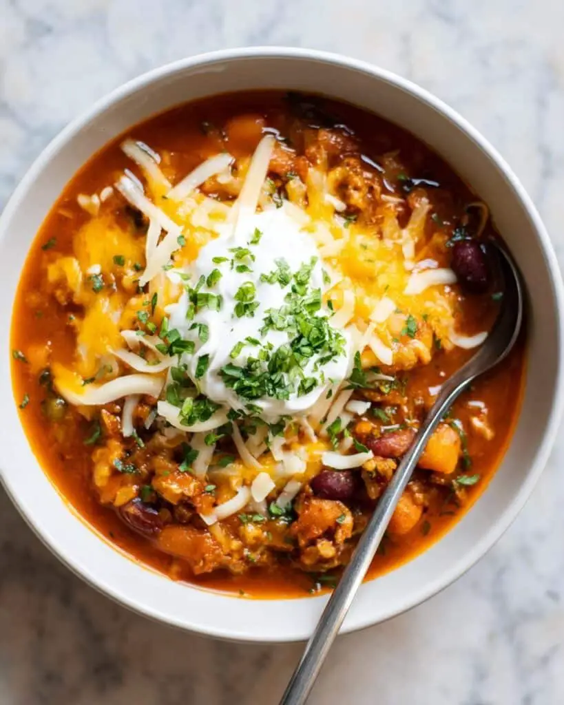 Turkey Pumpkin Chili Recipe