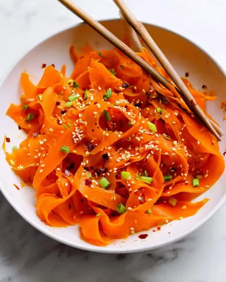 Asian Shredded Carrot Salad Recipe