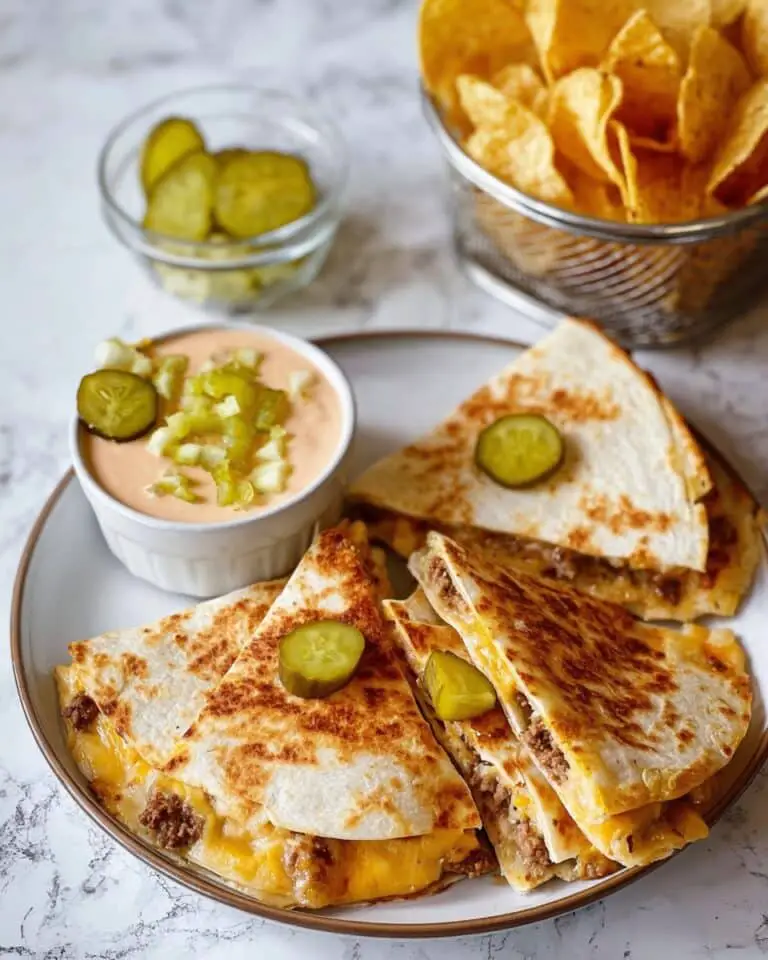 Big Mac Quesadillas Recipe